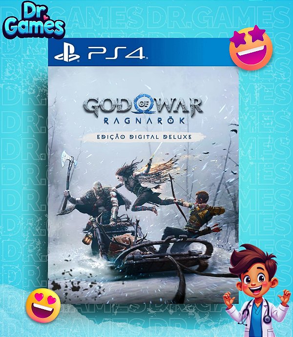 GOD OF WAR RAGNARÖK (DIGITAL DELUXE EDITION) - PS4 MÍDIA DIGITAL