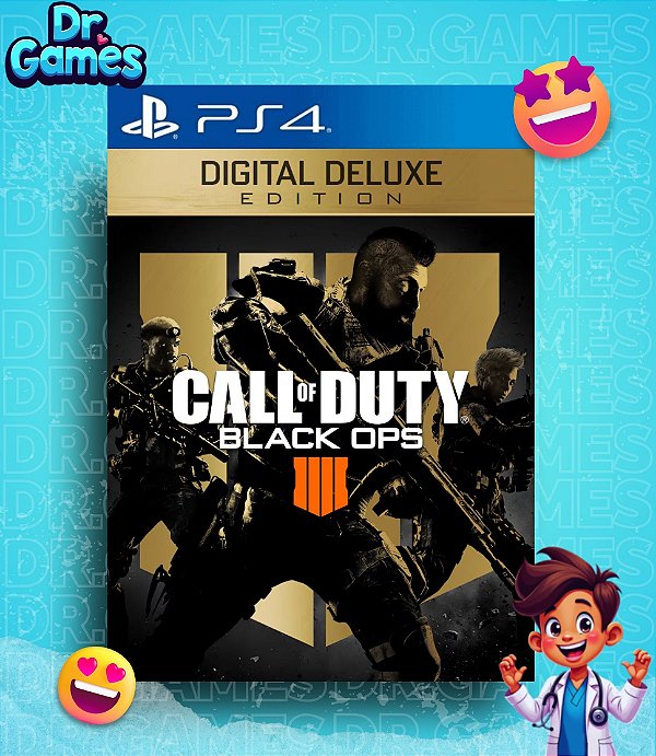 CALL OF DUTY®: BLACK OPS 4 (DIGITAL DELUXE EDITION) - PS4 MÍDIA DIGITAL