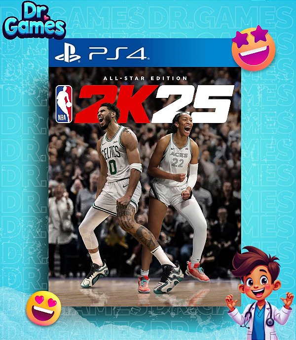 NBA 2K25 (EDIÇÃO ALL-STAR) - PS4 MÍDIA DIGITAL