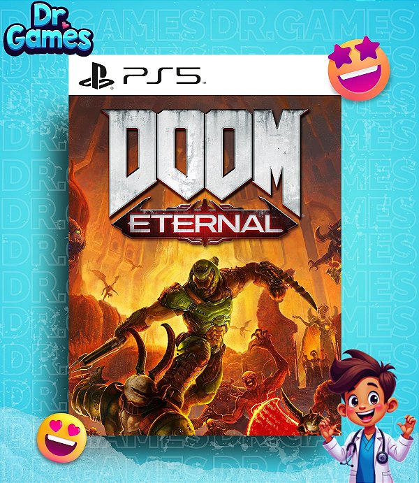 DOOM ETERNAL (STANDARD EDITION) - PS5 MÍDIA DIGITAL