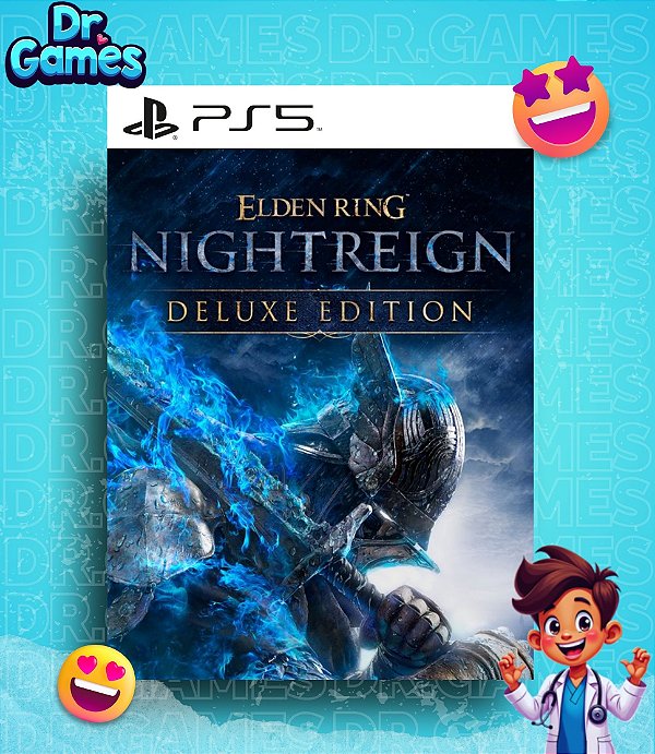 ELDEN RING NIGHTREIGN (DELUXE EDITION) - PS5 MÍDIA DIGITAL
