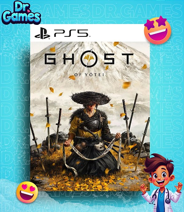 GHOST OF YŌTEI™ (EDIÇÃO PADRÃO) - PS5 MÍDIA DIGITAL