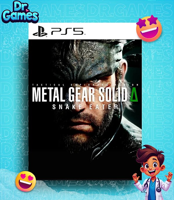 METAL GEAR SOLID Δ: SNAKE EATER (EDIÇÃO PADRÃO) - PS5 MÍDIA DIGITAL