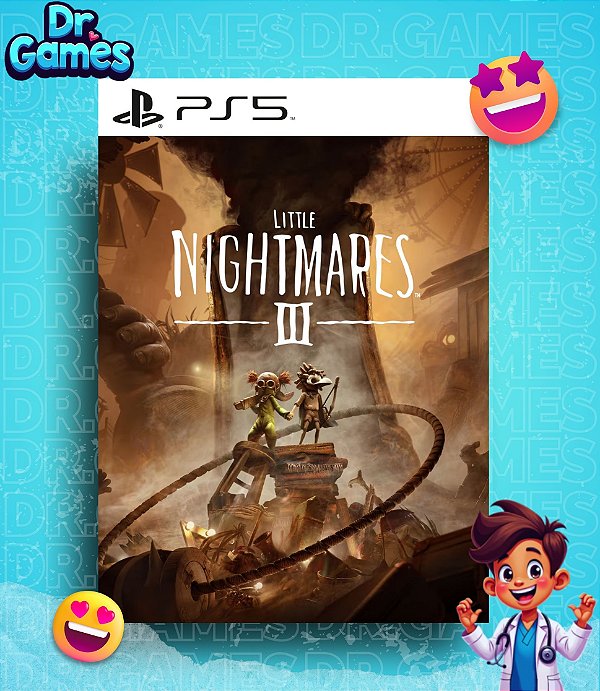LITTLE NIGHTMARES III (EDIÇÃO PADRÃO) - PS5 MÍDIA DIGITAL