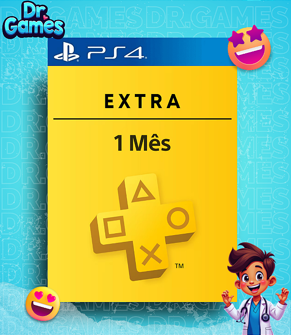 PS PLUS EXTRA - PSN PLUS EXTRA (1 MÊS) - PS4 MÍDIA DIGITAL