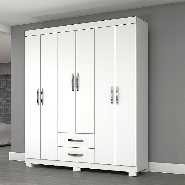 ROUPEIRO LIGHT PLUS 6 PTS COM PE - BRANCO