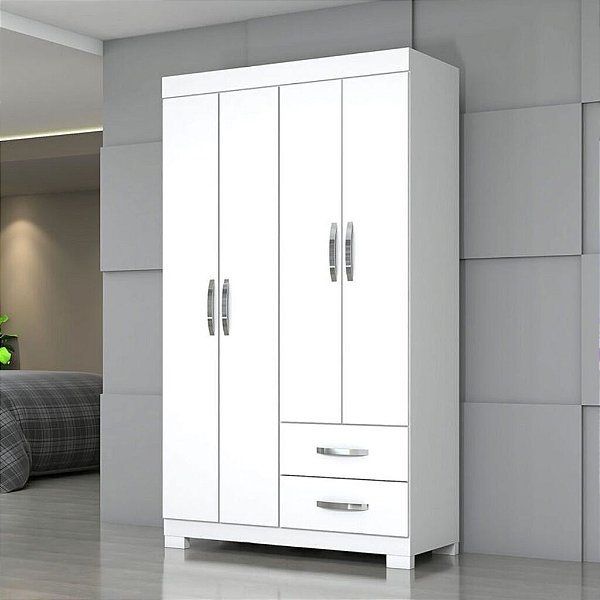 ROUPEIRO LIGHT PLUS 4 PTS COM PE - BRANCO