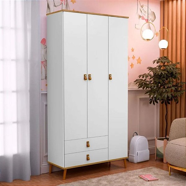 ROUPEIRO JUJUBA 3PTS E 2 GAV.- BRANCO/NATURE