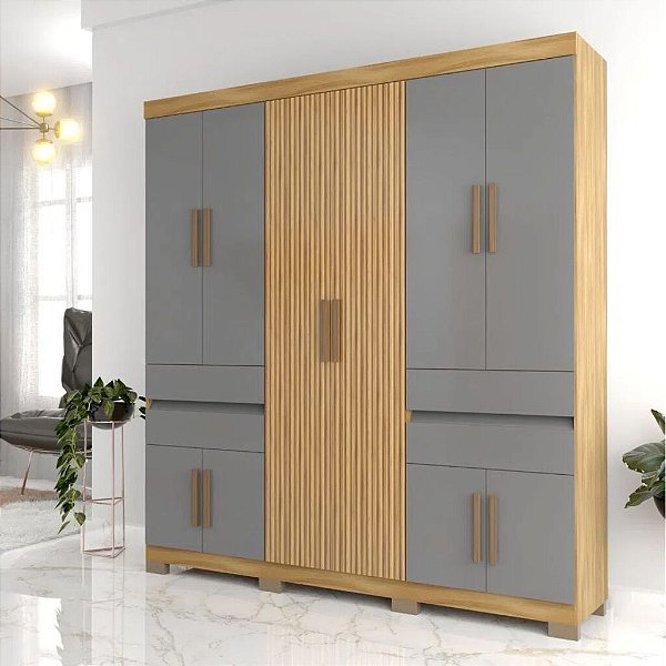 ROUPEIRO NEVADA 23 - FREIJO/GRAFITE