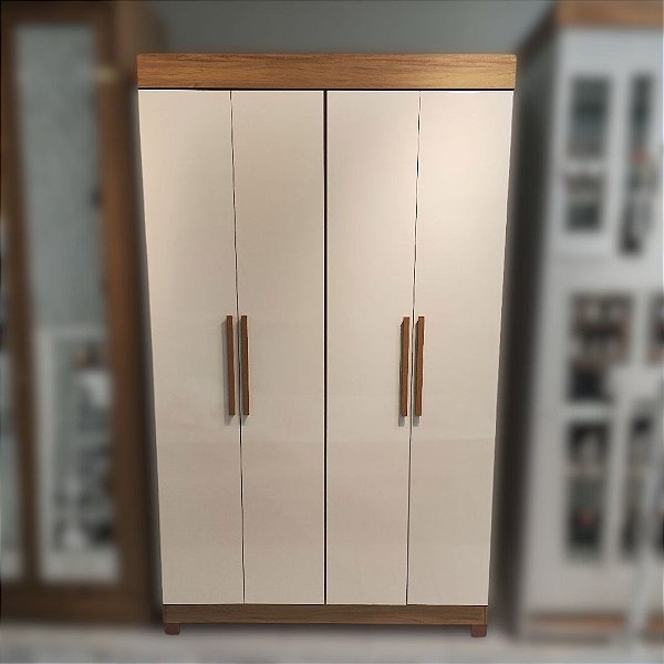 GUARDA ROUPA NEW RECIFE OFF WHITE NOGUEIRA