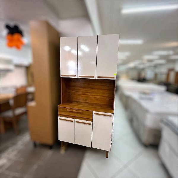 KIT SANTIAGO 90 MDP FREIJO / BAUNILHA / FREIJO