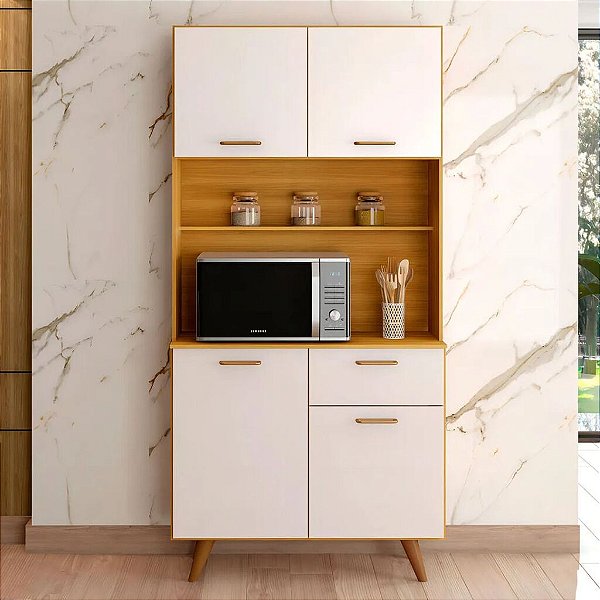 COZINHA IZIS - FREIJO COM OFF ACETINADO