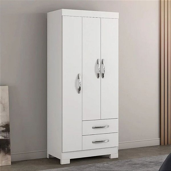 ROUPEIRO LIGHT PLUS 3 PTS COM PE - BRANCO