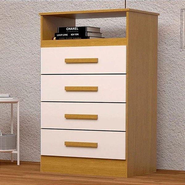 COMODA JESSICA - CINAMOMO/OFF WHITE/CINAMOMO