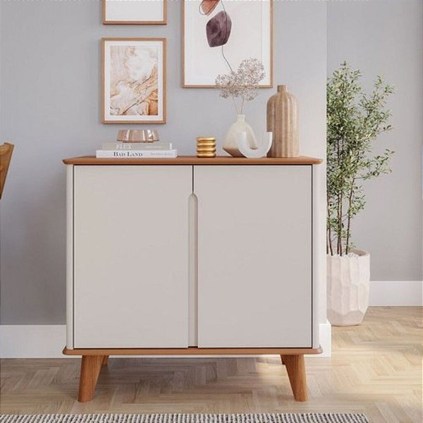 BUFFET SERENA 02PTS - CINAMOMO/OFFWHITE