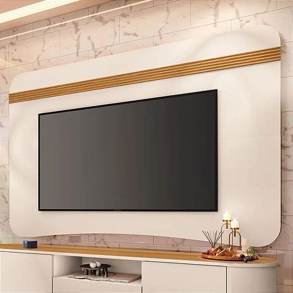 PAINEL ARMONY 2.0 - OFF WHITE/CINAMOMO
