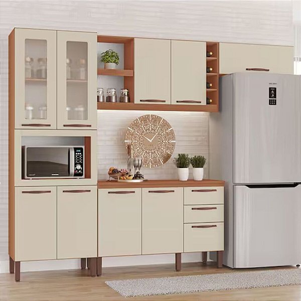 COZINHA LARISSA NEW - FREIJO - OFF WHITE