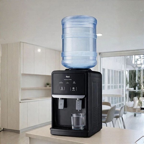 BEBEDOURO DE MESA RED ACQUA MAX PRETO - BE200-220