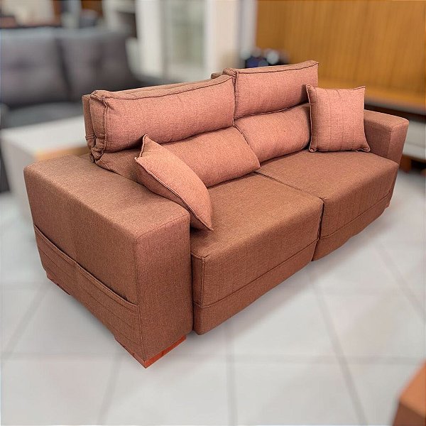SOFA LONDRES - LINHO CHOCOLATE L13