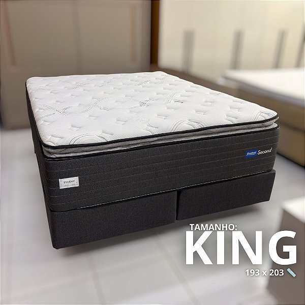 CAMA KING PROBEL SECOND NEW - 2,03m X 1,93m