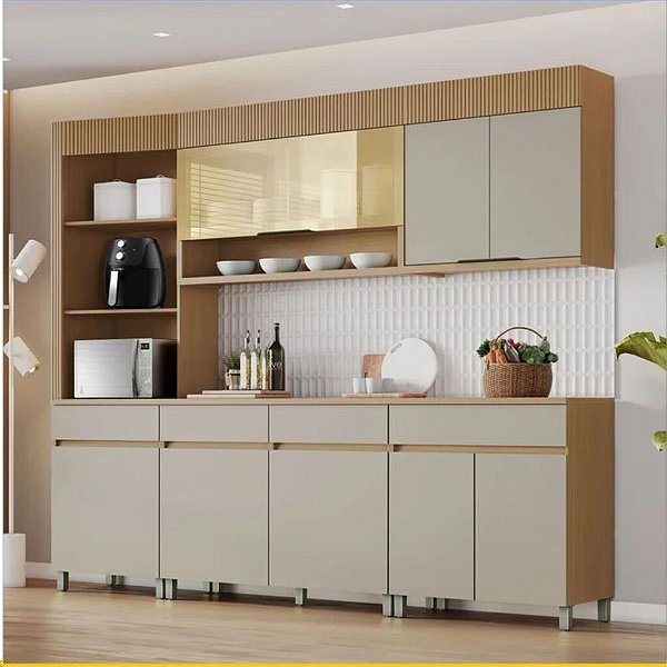 COZINHA MODULADA NESHER REALEZA CARVALHO/GREICE