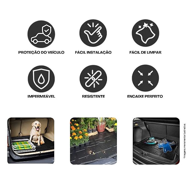 Tapete Bandeja Porta Malas Ranger Rover Sport Emborrachado