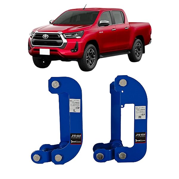 Jumelo Extensor 2" Hilux 2016 a 2025