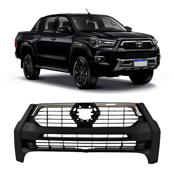 Grade Frontal Toyota Hilux 2021 A 2022 Modelo Conquest Fosco