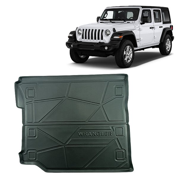 Tapete Bandeja Porta Malas Wrangler Emborrachado C/Sub