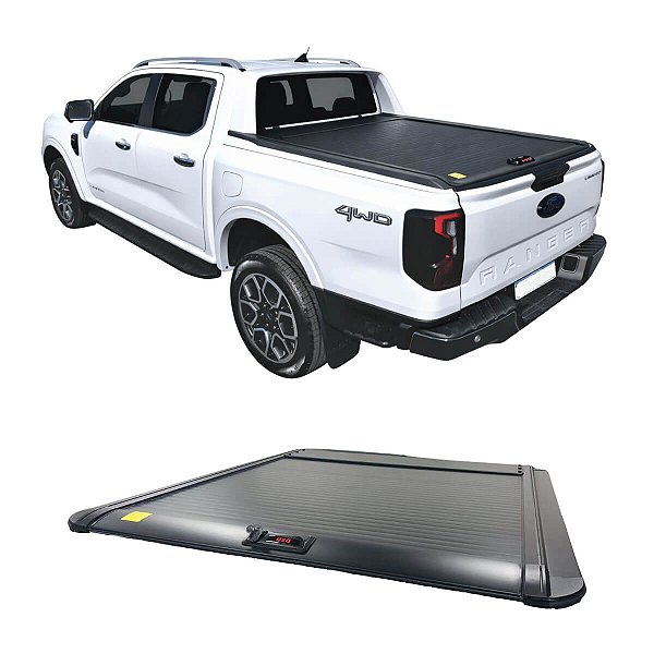 Capota Marítima Rígida Retrátil Manual Ford Ranger 2023 em Diante