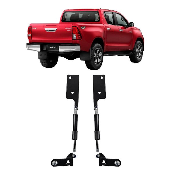 Amortecedores para Tampa Traseira da Caçamba Hilux 2016 a 2026