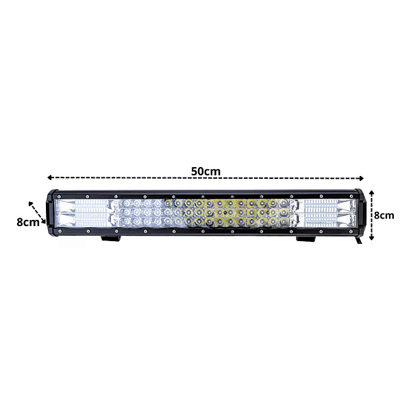 Barra de LED 50 cm 288W Universal Off-Road 12V/24V