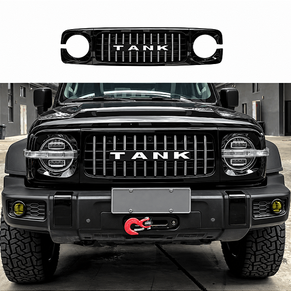 Grade Frontal Starlight GT com 4 LEDs Âmbar GWM Tank 300 2025+