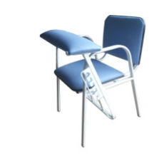 Cadeira Coleta de Sangue Hospitalar - Ergonomia e Conforto para Procedimentos Médicos
