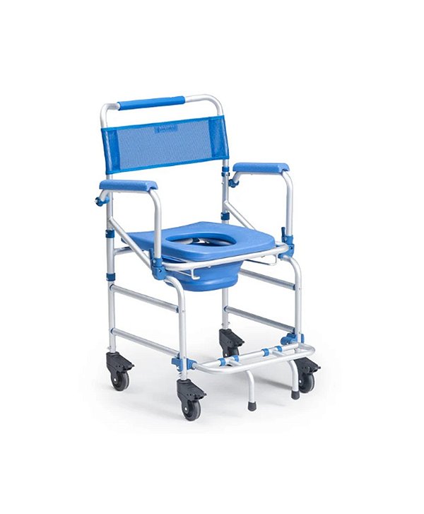 CADEIRA DE BANHO ALUMINIO HOSPITALAR 135KG