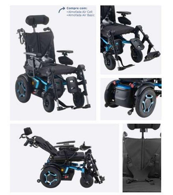 CADEIRA DE RODAS MOTORIZADA OPTIMUS
