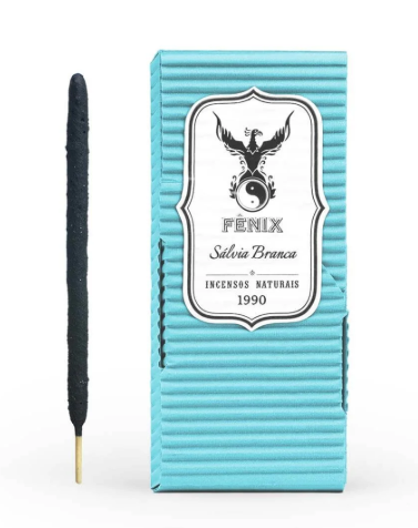 Incenso Natural de Sálvia Branca