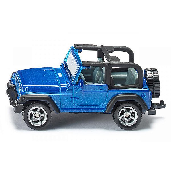 Miniatura Siku Jeep Wrangler Metal Pneus Em Borracha (3425)