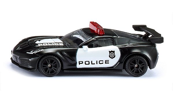 Miniatura Siku Chevrolet Corvette ZR1 Policia Americana