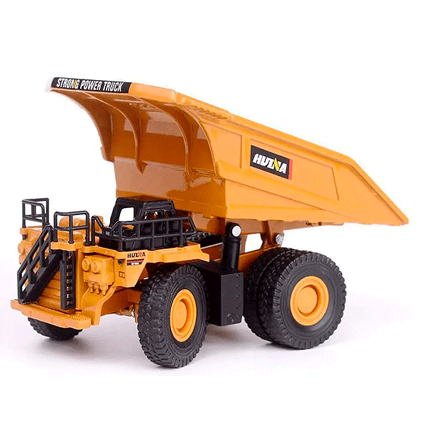 Miniatura Huina 1812 1/60 Caminhão Articulado Mineração