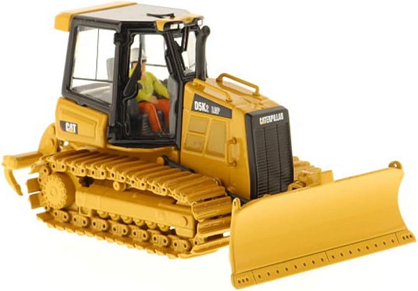 Miniatura Trator De Esteira 1/50 Caterpillar D5K2 1/50 Diecast Masters
