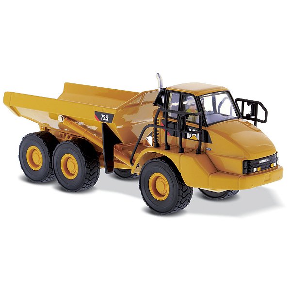 Miniatura Caterpillar 725 Caminhão Articulado Mineração 1/50 Diecast Masters