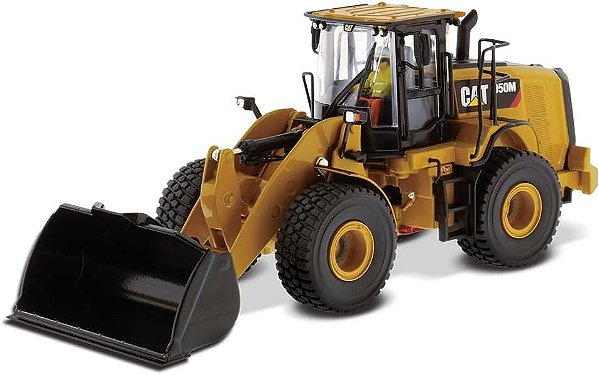 Miniatura Pá Carregadeira Caterpillar 950M 1/50 Diecast Masters