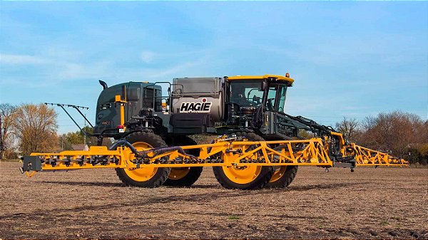 Miniatura 1/64 Pulverizador Agrícola Hagie STS12 ERTL Prestige Collection