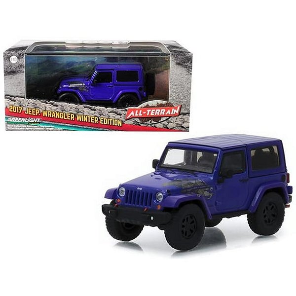 Miniatura Jeep Wrangler Winter Edition 2017 Greenlight 1/43