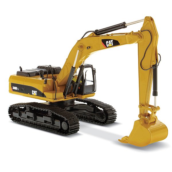 Miniatura Escavadora Hidráulica Caterpillar 340D 1/50 Diecast Masters