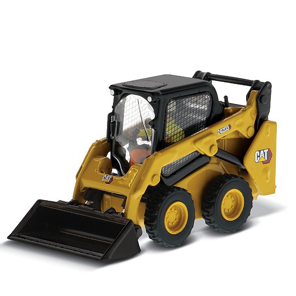 Miniatura Mini Carregadeira Bobcat Caterpillar 242D 1/50 Diecast Masters