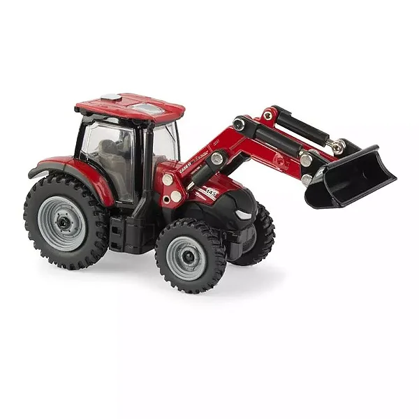 Miniatura Trator Pá Carregadeira Case IH Maxxum 145 1/64 ERTL