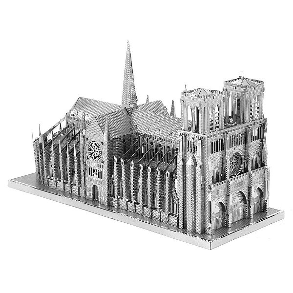 Miniatura De Montar Metal Earth Notre Dame Catredal ICX003