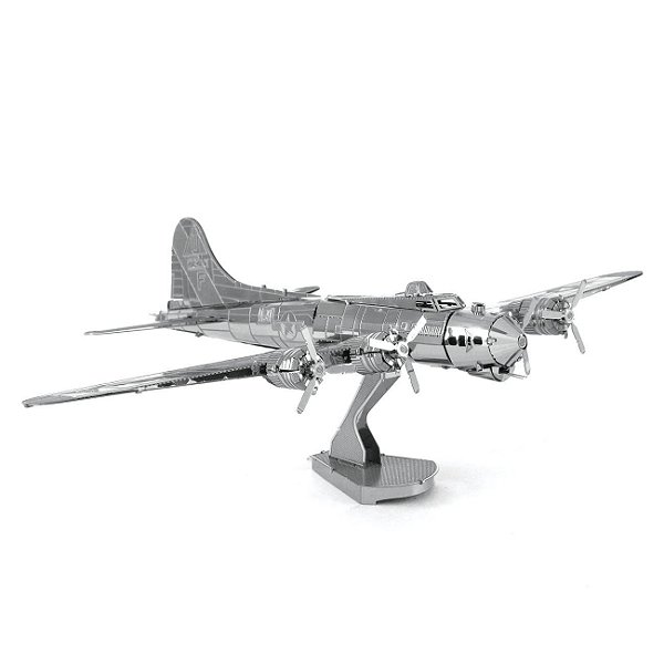 Miniatura De Montar Metal Earth Avião B-17 Fortress MMS091